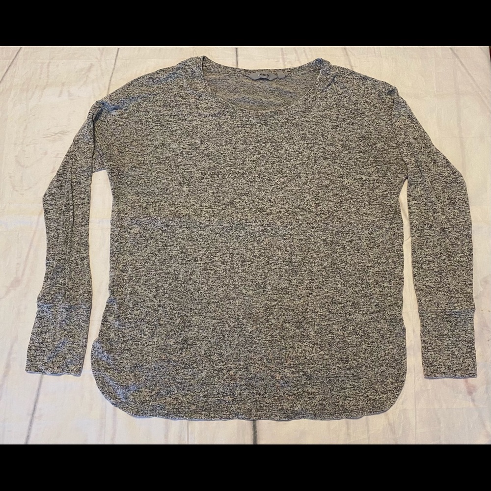 ATHLETA Tunic Long Sleeve Top‎ Activewear Gray XL